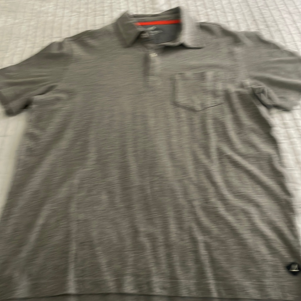 Sperry Polo Shirt Size Large Grey Excellent Condition Never Worn